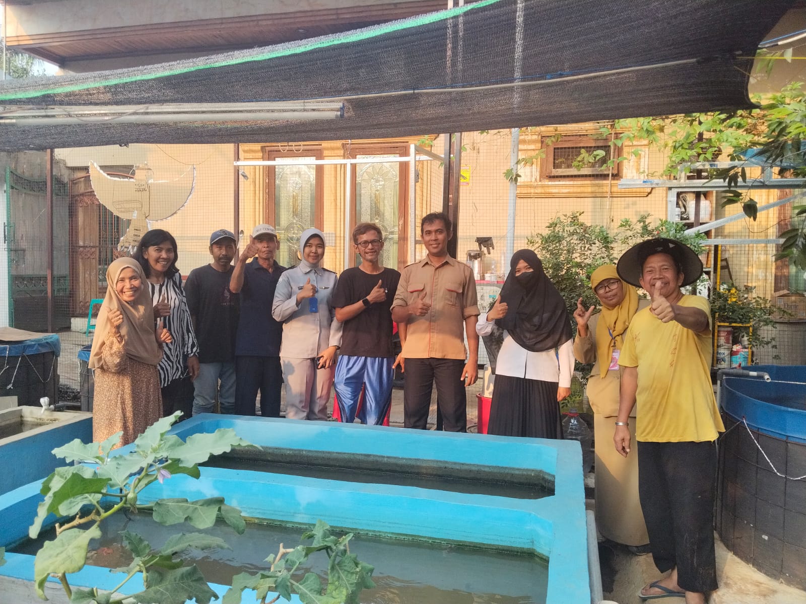 Visit Tim Sudin KPKP Kecamatan Cakung